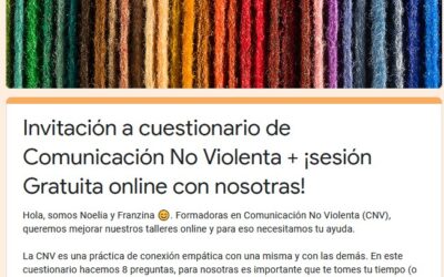 Cuestionario sobre talleres CNV