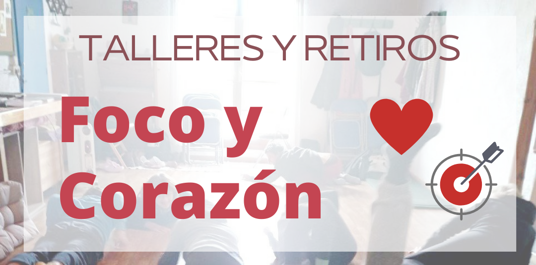 TALLERES Y RETIROS FOCO Y CORAZÓN GENÉRICO - RECTÁNGULO TÍTULO