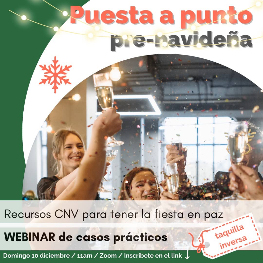 CARTEL WEBINAR PPUNTO PRENAVID webinar cnv casos prácticos navidad